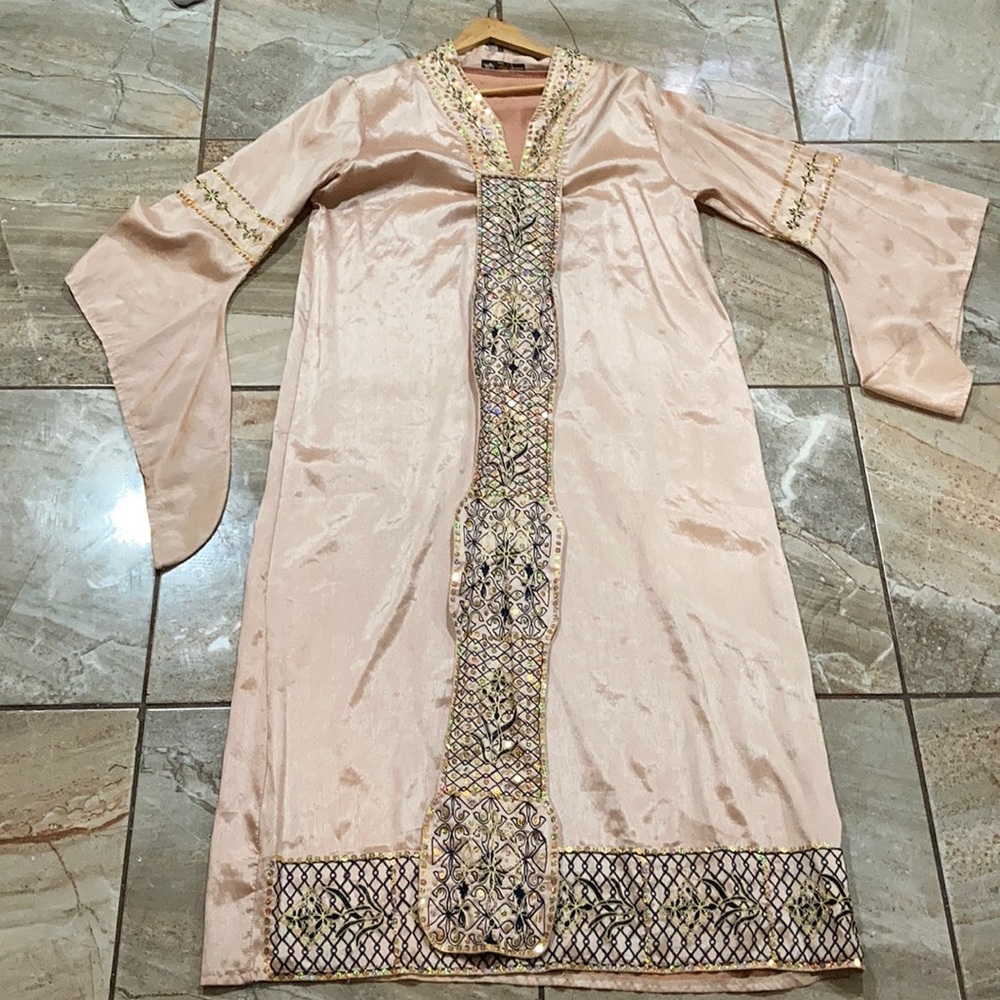 Pink ethnic dress